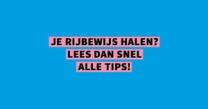 CBR rijbewijstips